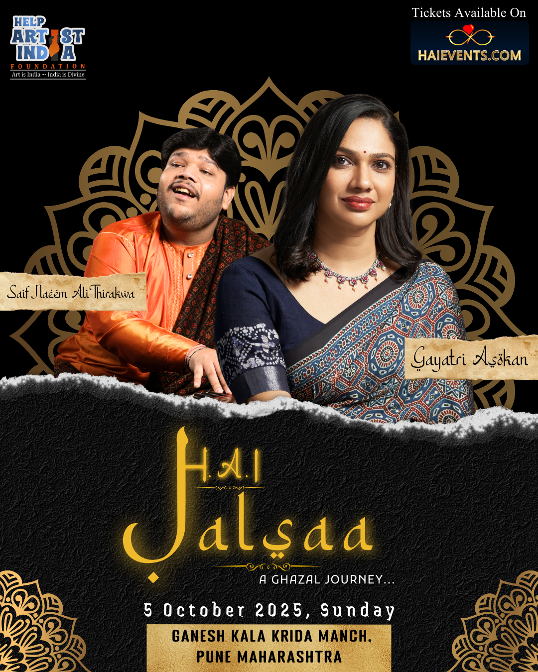 H.A.I JALSAA A GHAZAL JOURNEY...